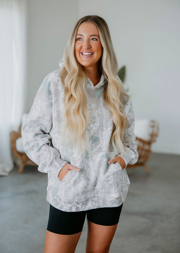 Faded Camo Hoodie by Lily & Lottie