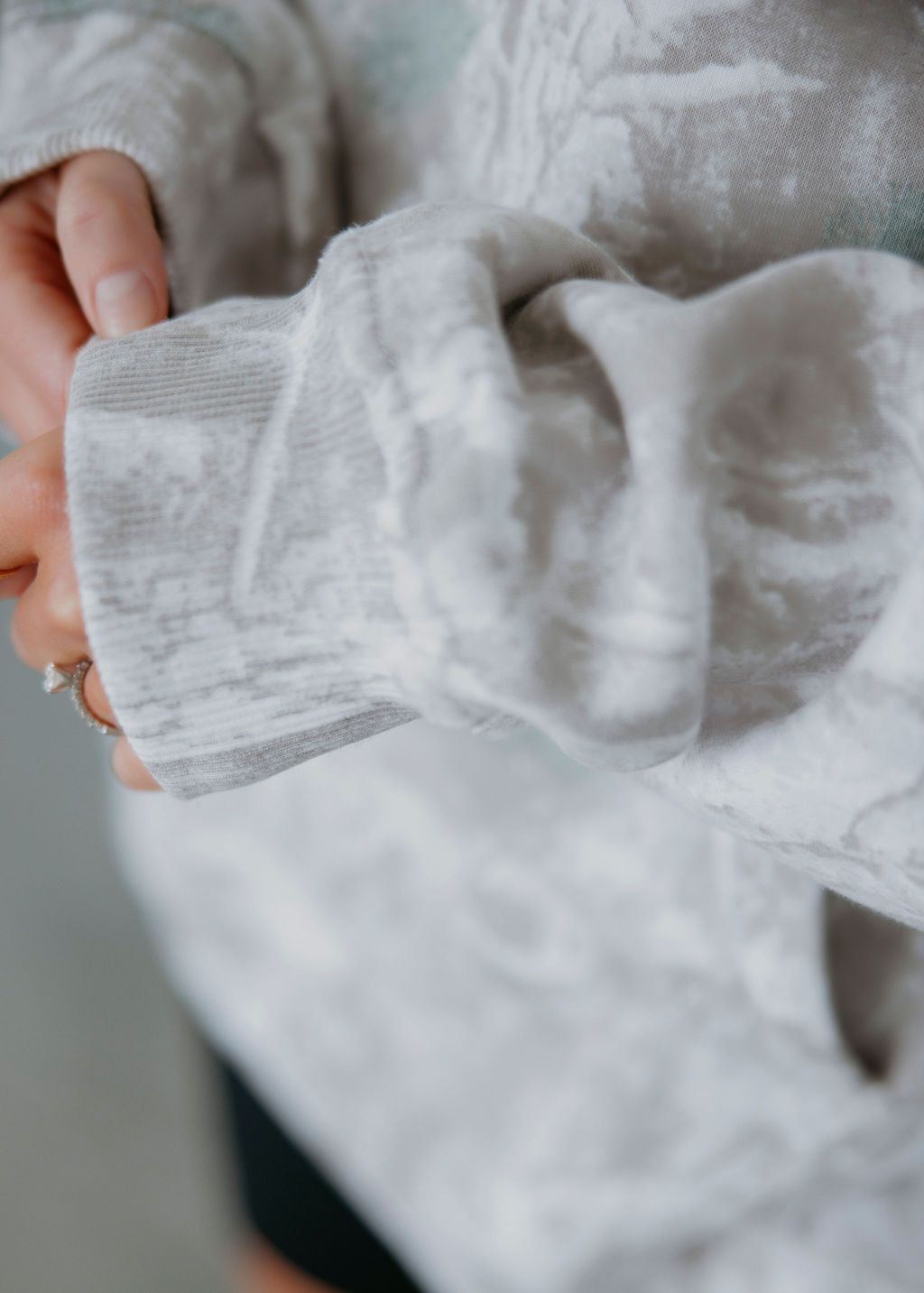 Faded Camo Hoodie by Lily & Lottie