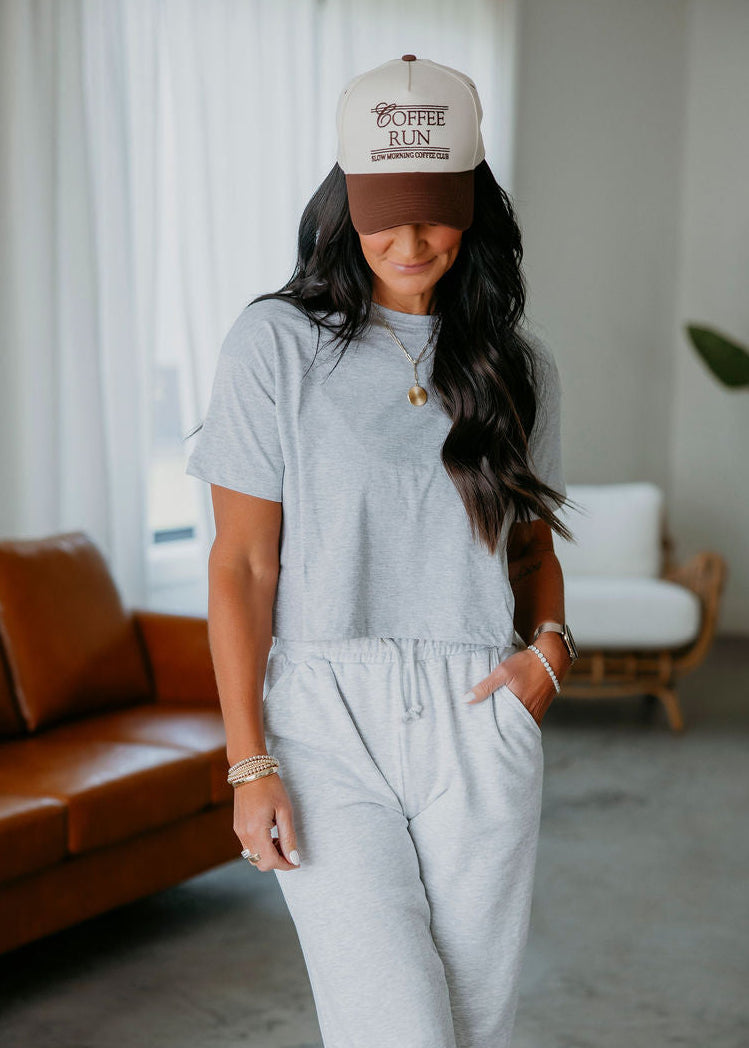 Chloe Crop Tee by Lily & Lottie