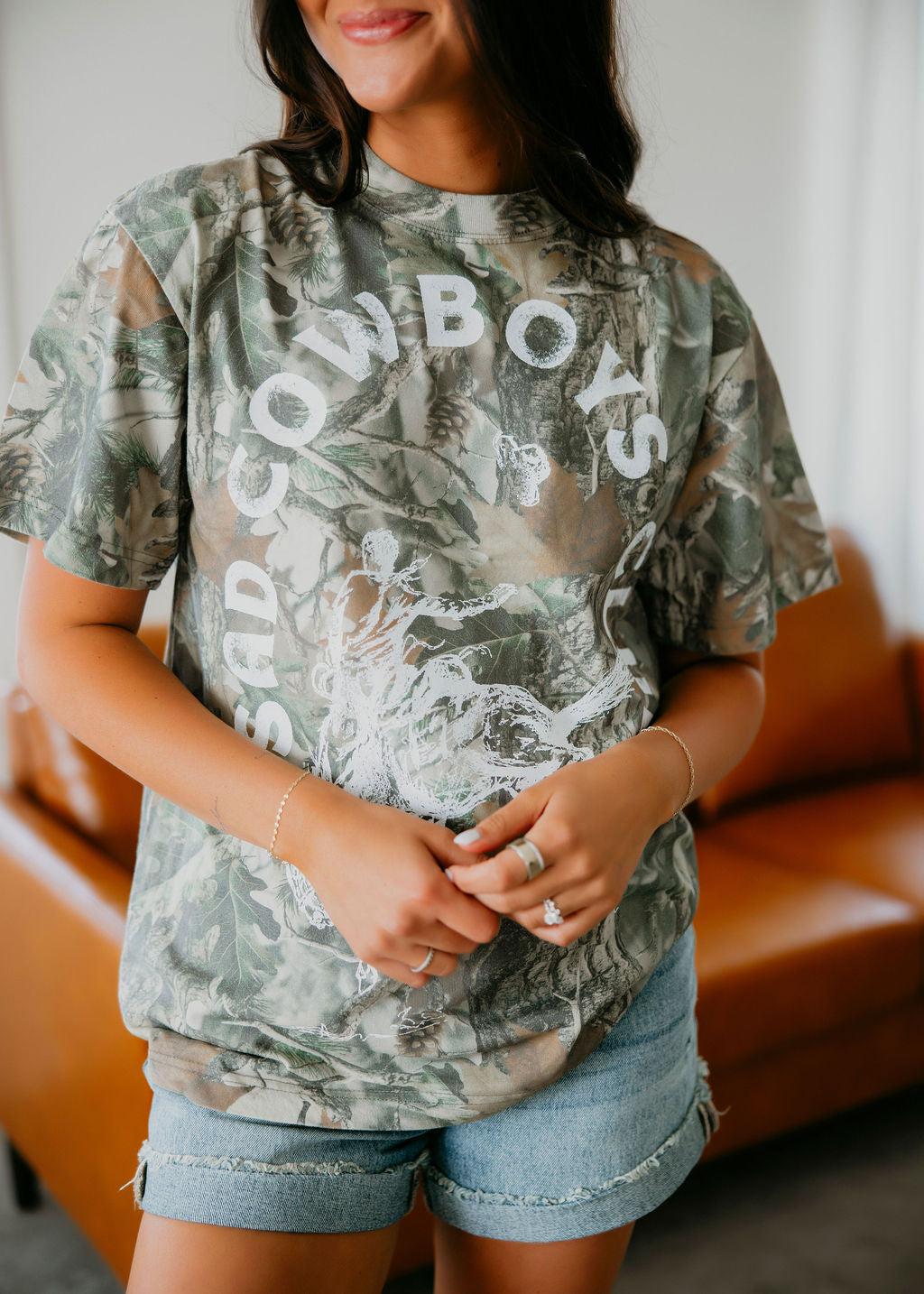 Sad Cowboys Club Graphic Tee