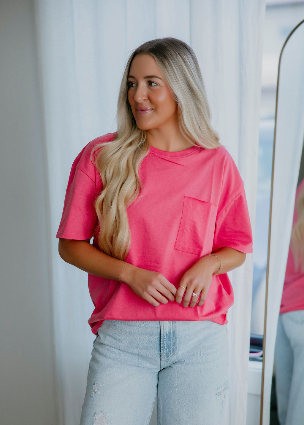 Lauren Pocket Tee by Lily & Lottie
