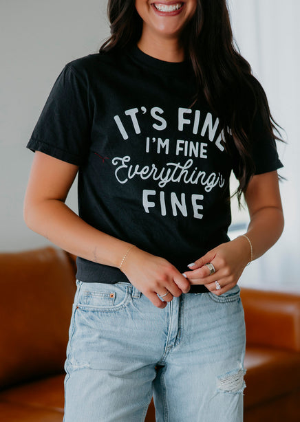 It's Fine Graphic Tee product view