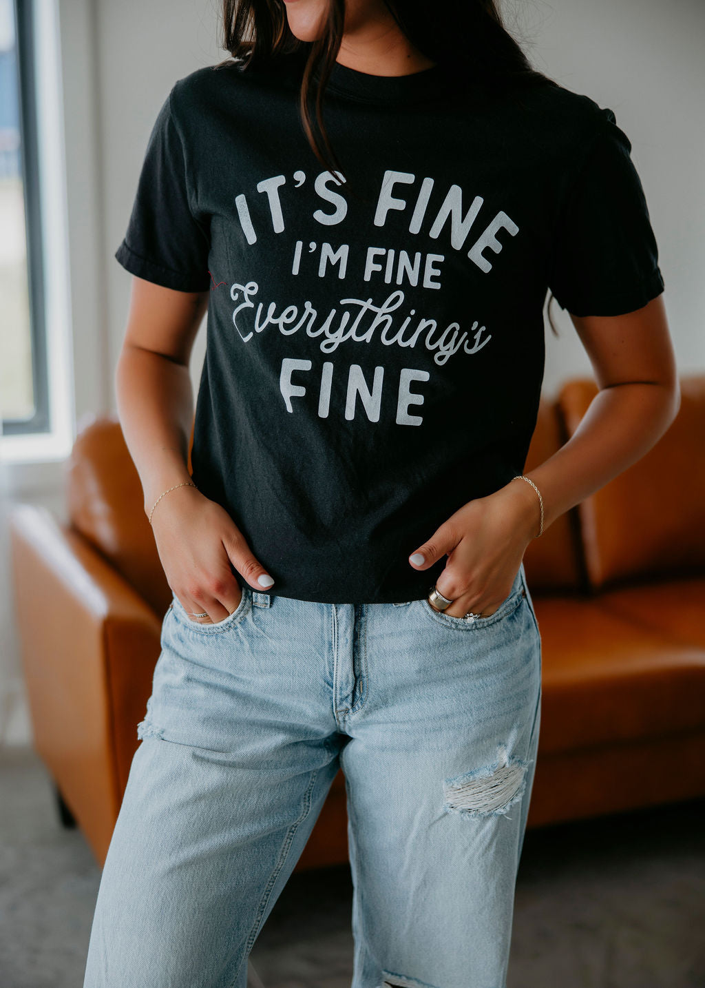 It's Fine Graphic Tee