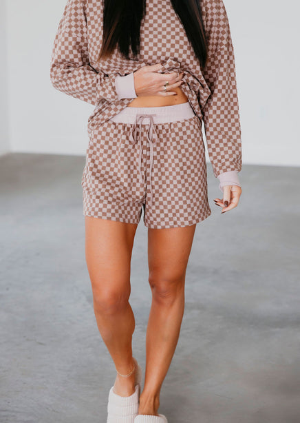 Kallin Checkered Short Set