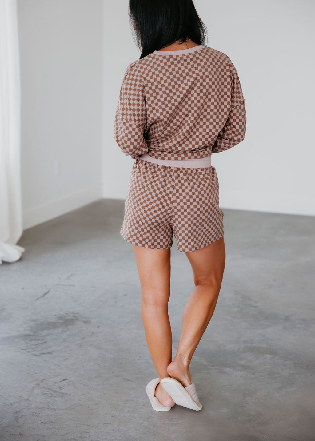 Kallin Checkered Short Set