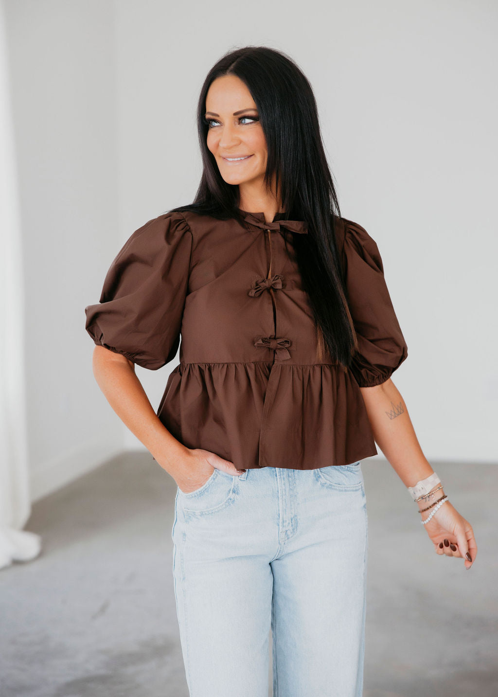 Alicen Puff Sleeve Blouse