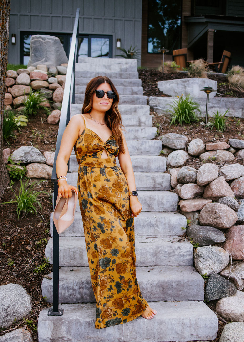 Avery Floral Jumpsuit