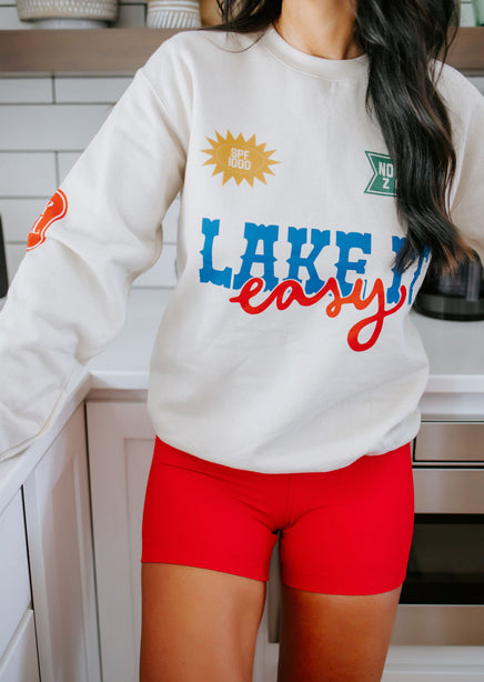 Lake It Easy Graphic Sweatshirt