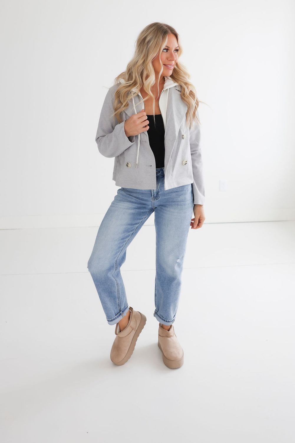 Constance Twofer Crop Jacket