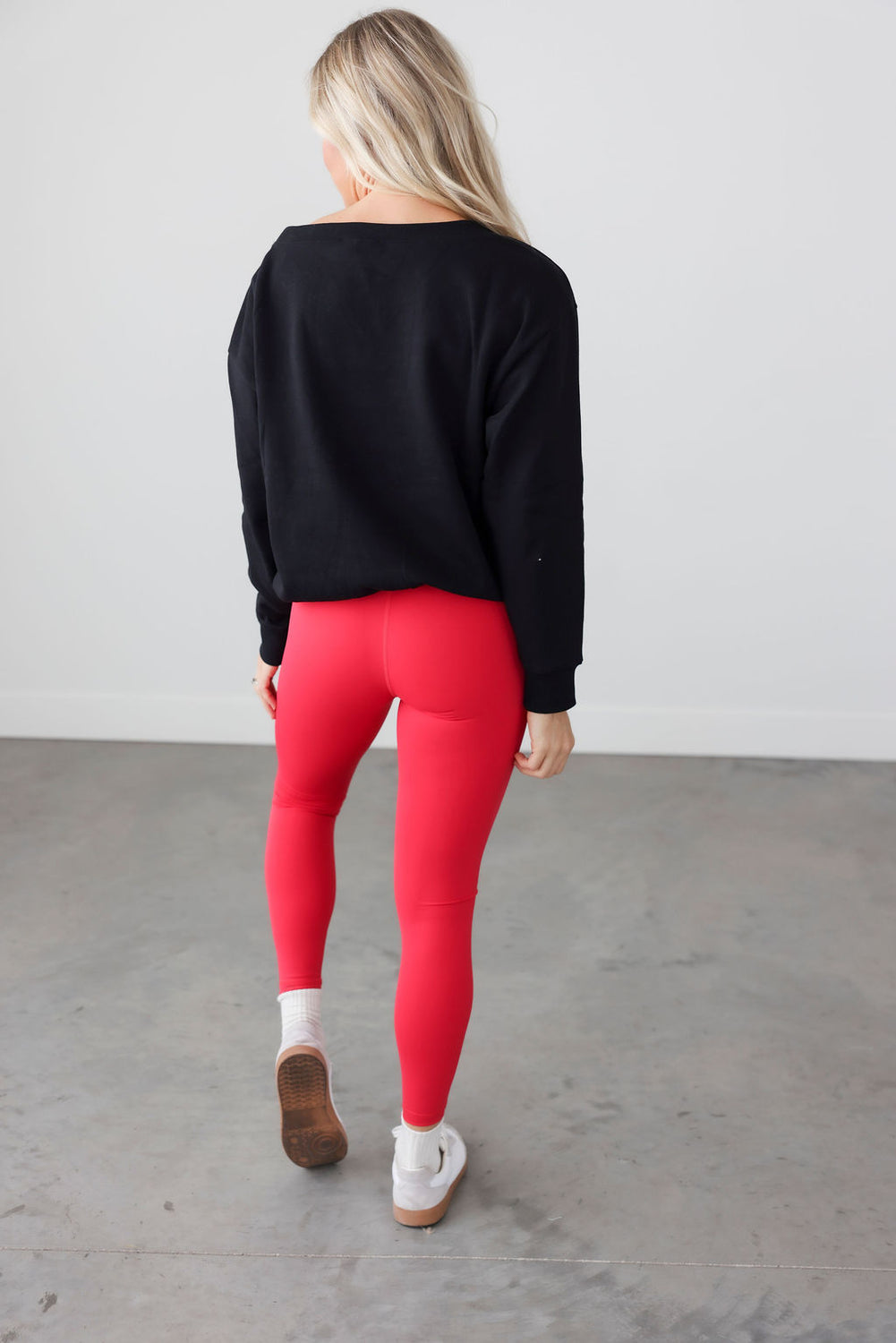 Beckham Off Shoulder Sweatshirt