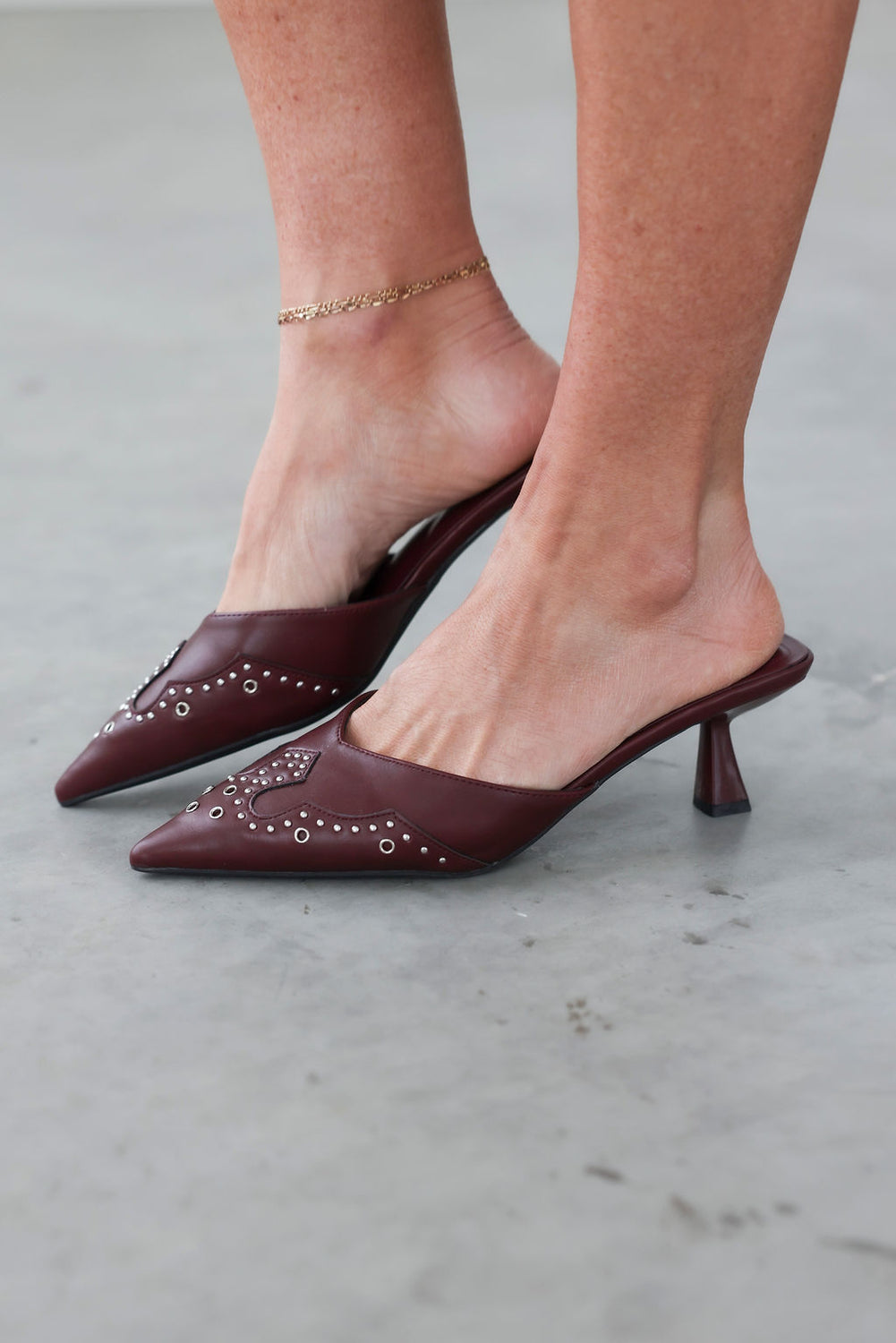 Morley Western Kitten Heel