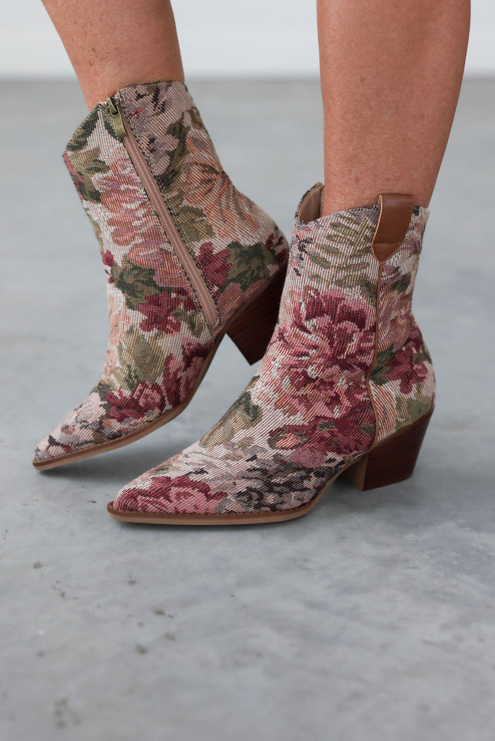 Maeve Tapestry Booties