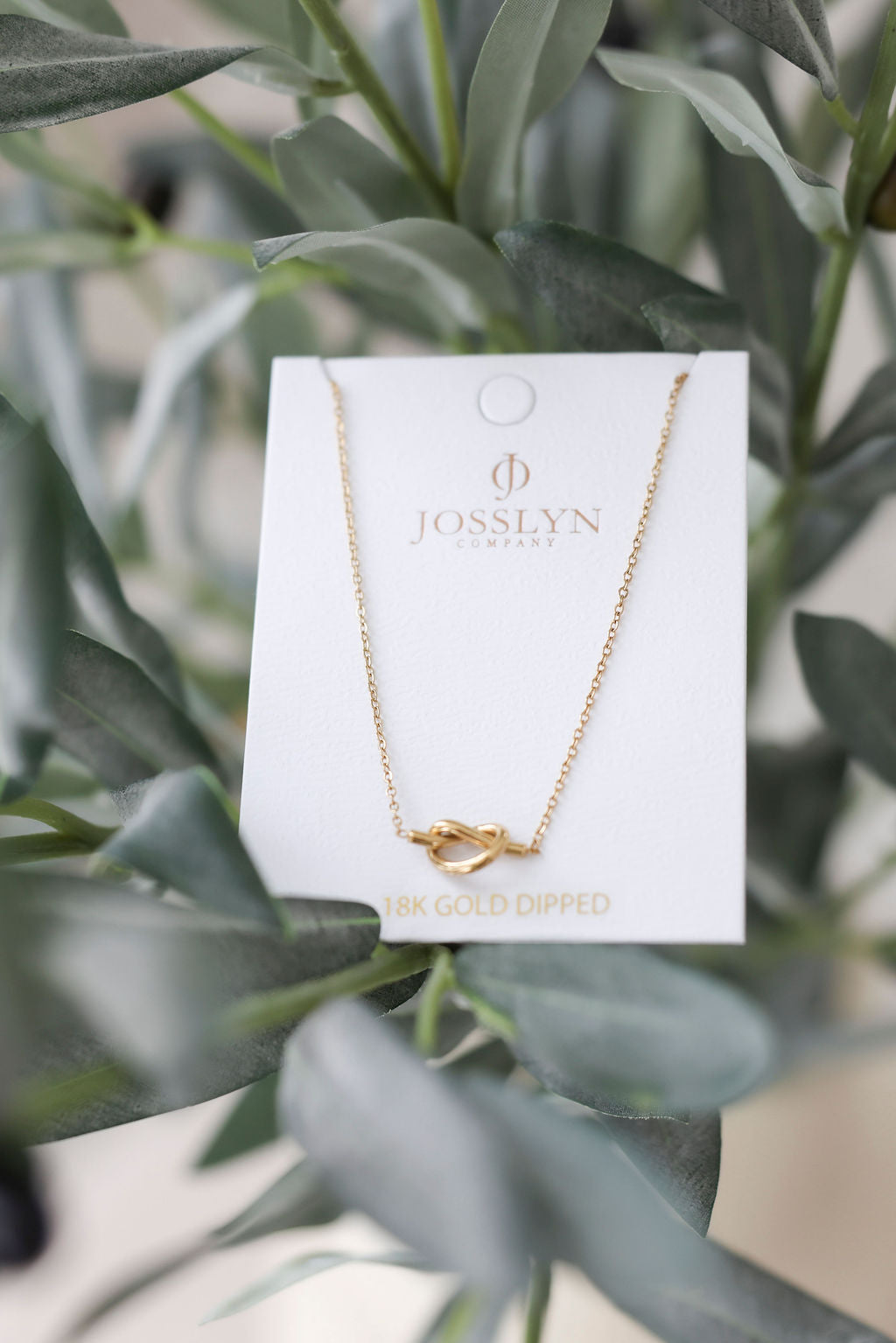 image of Knotted Chain Necklace