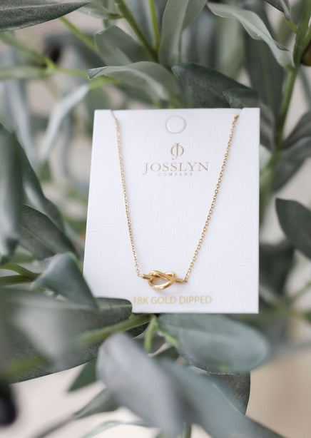 Knotted Chain Necklace product view