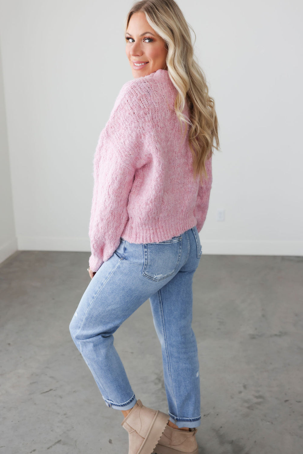 Wella Cable Knit Sweater