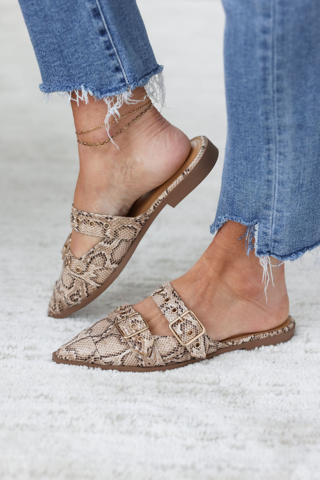 image of Thompson Buckled Mule