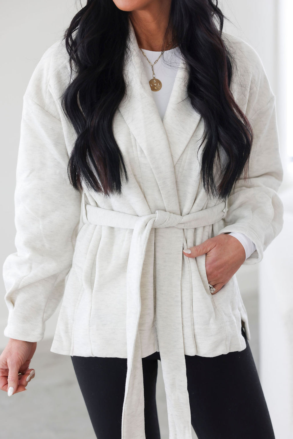 Tommy Belted Cardigan