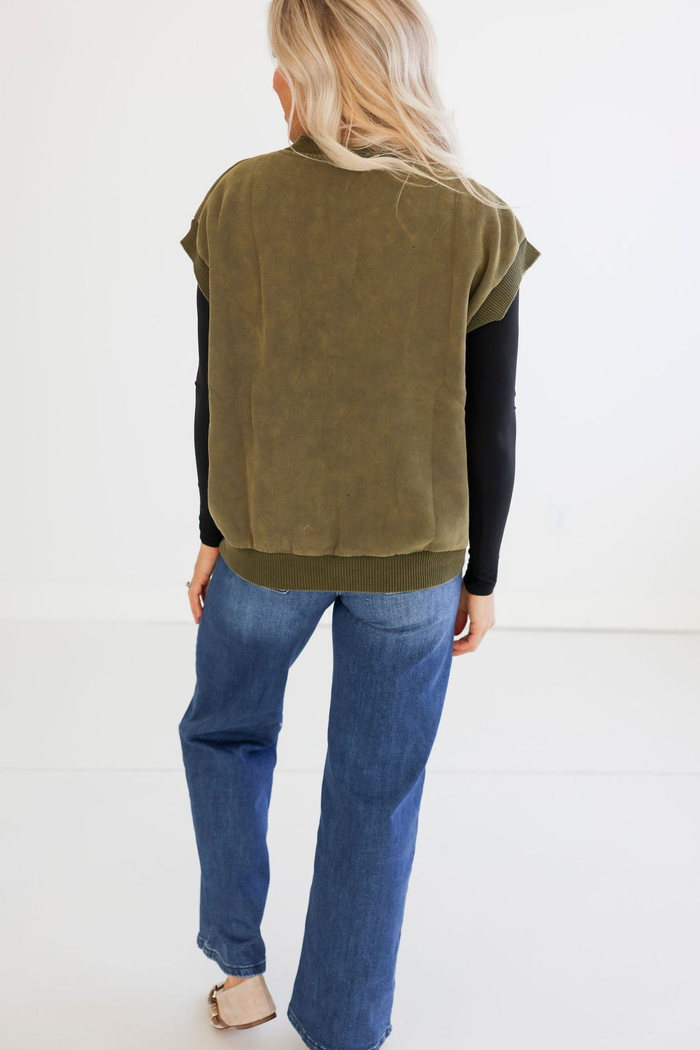 Maison Button Front Sweater Vest