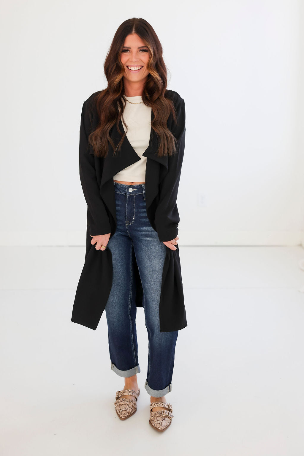 image of Rosalie Open Front Jacket