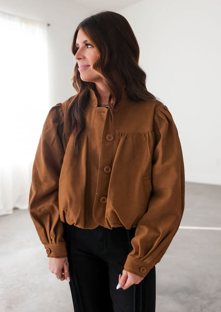 Kaylen Bubble Crop Jacket product view