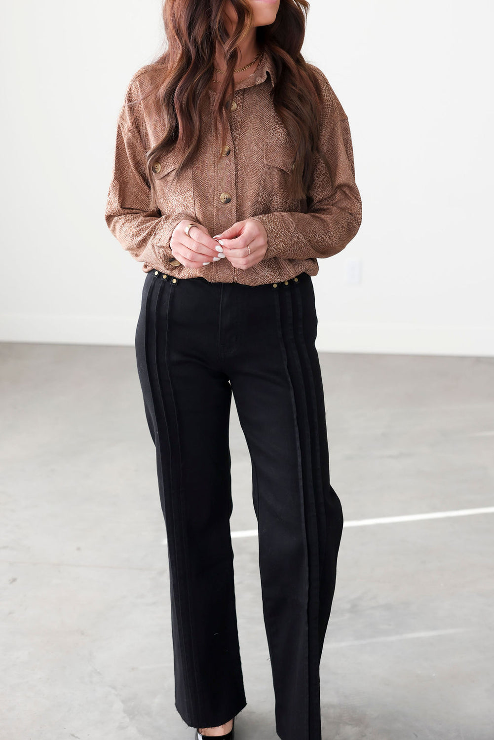 Klay Snake Print Shirt