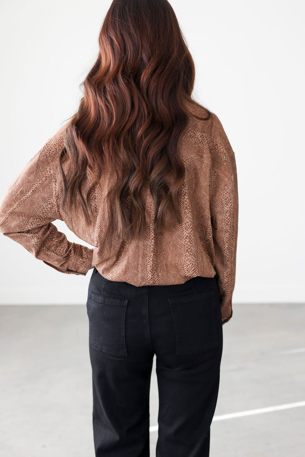 Klay Snake Print Shirt