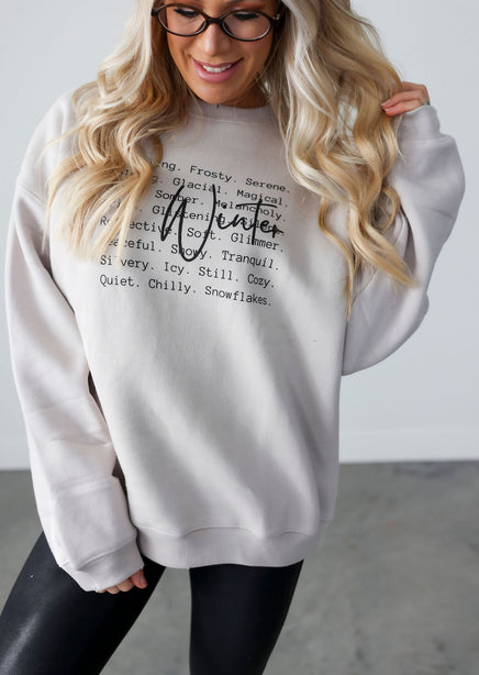 Winter Graphic Crew product view