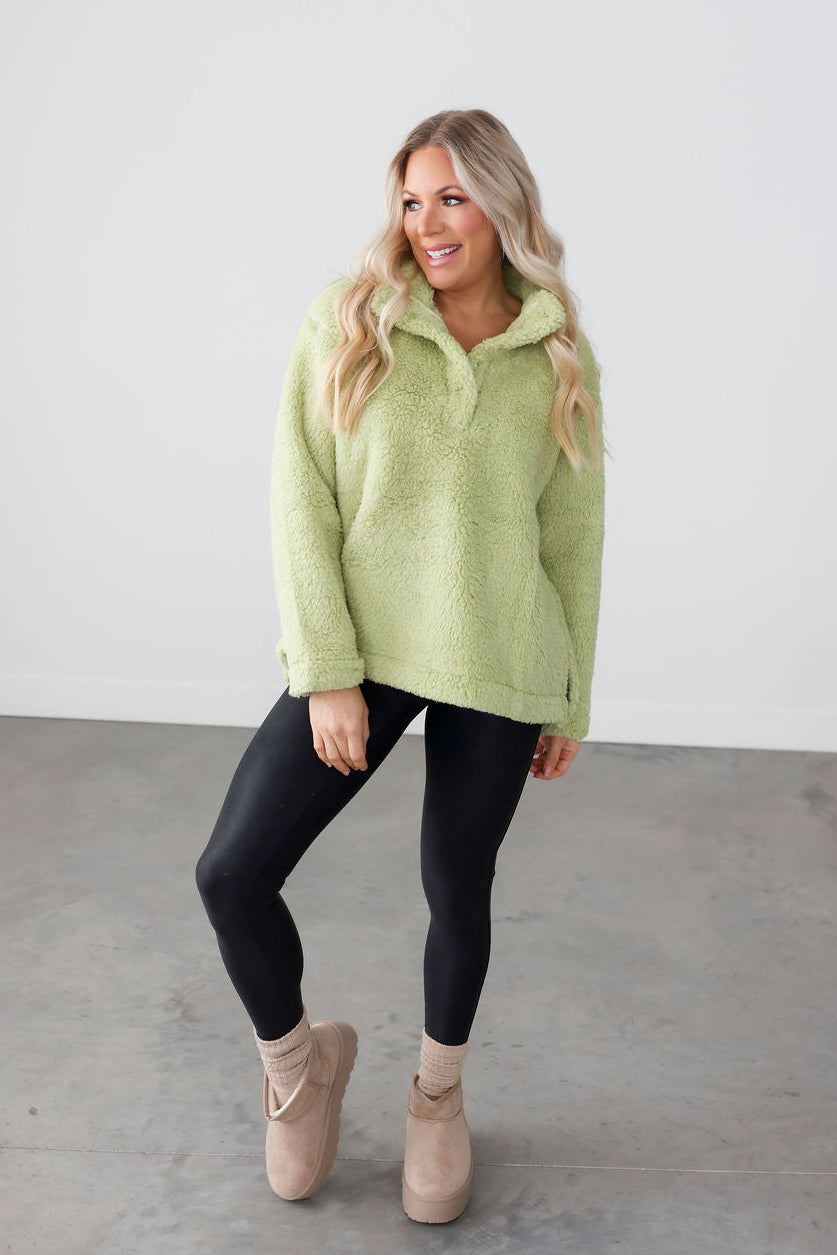 Jerika Sherpa Pullover