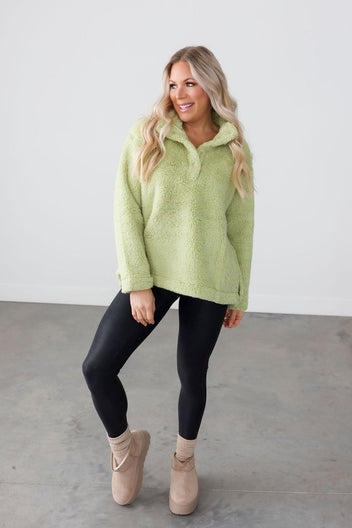 Jerika Sherpa Pullover