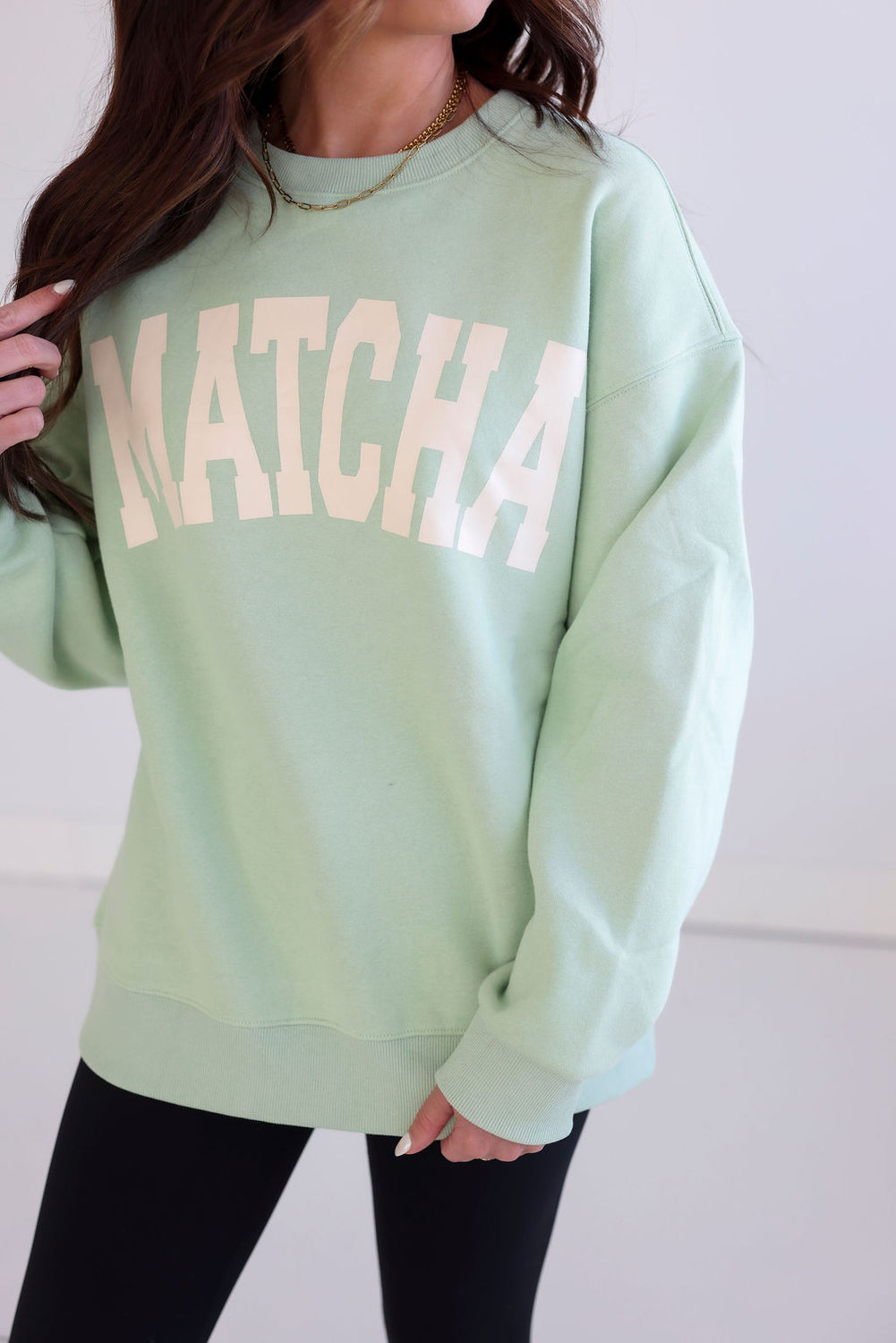 Matcha Graphic Crew