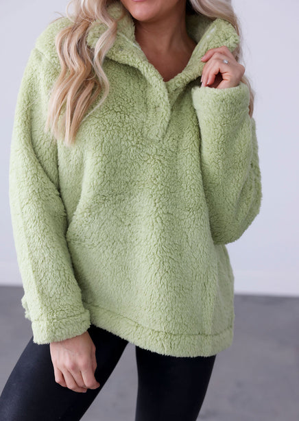 Jerika Sherpa Pullover product view
