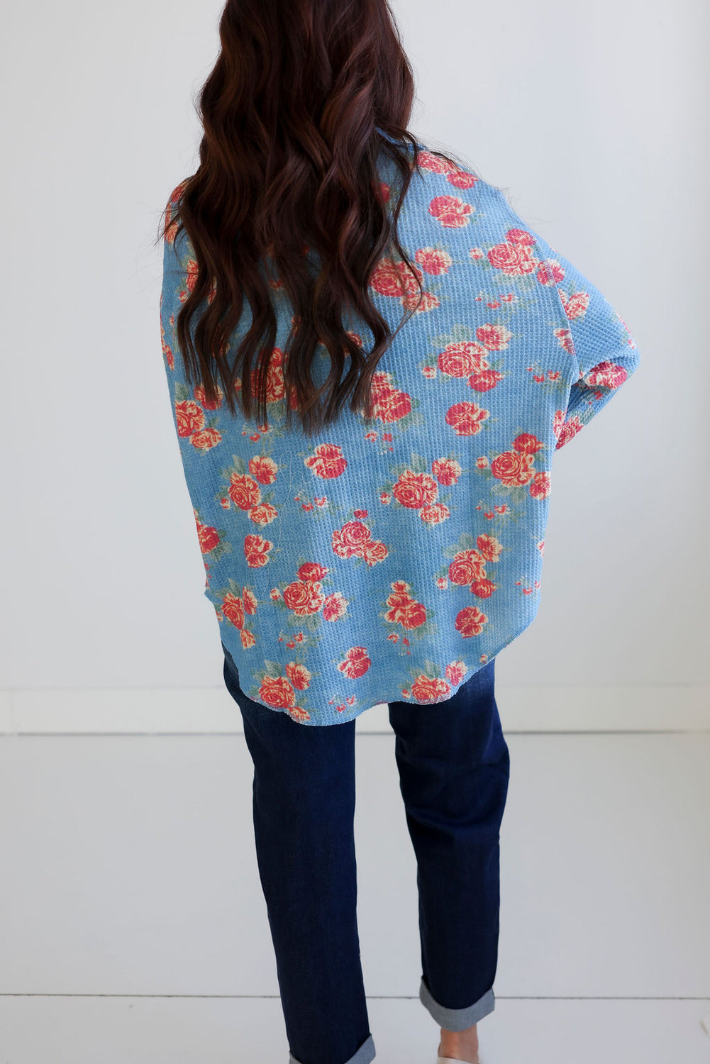 Cassie Thermal Print Shacket