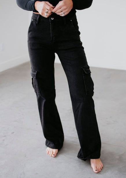 Marrin Denim Cargo Pants