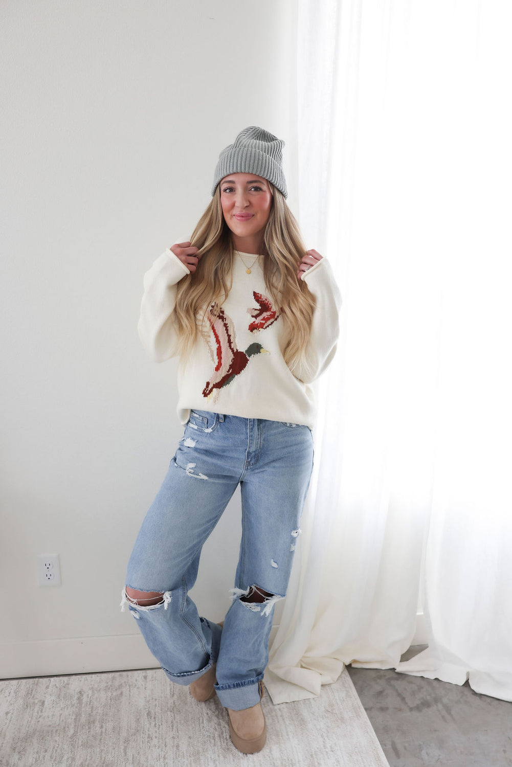 Duck Duo Knit Sweater