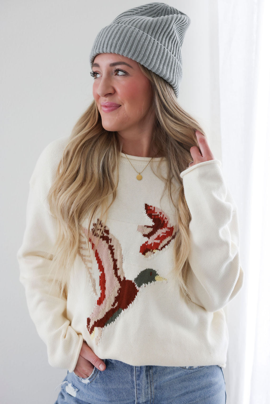 image of Duck Duo Knit Sweater