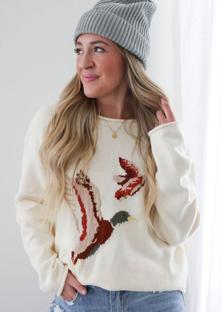 Duck Duo Knit Sweater product view