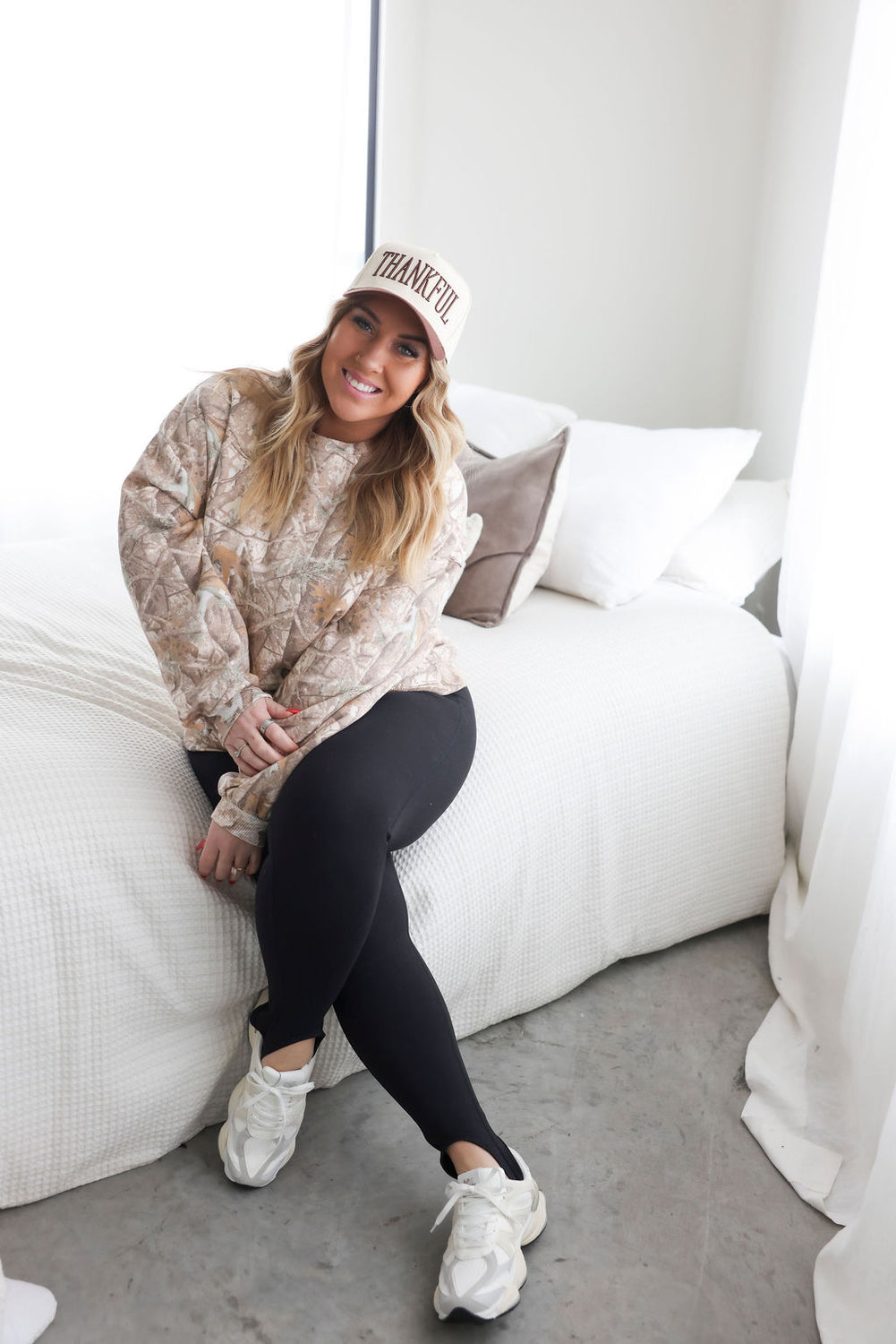 Buttercream Camo Crew by Lily & Lottie