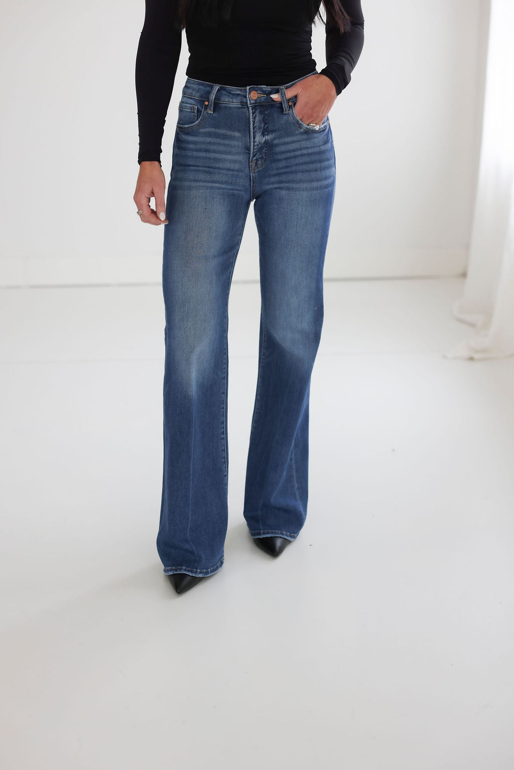 image of Cynthia Risen Flare Jean