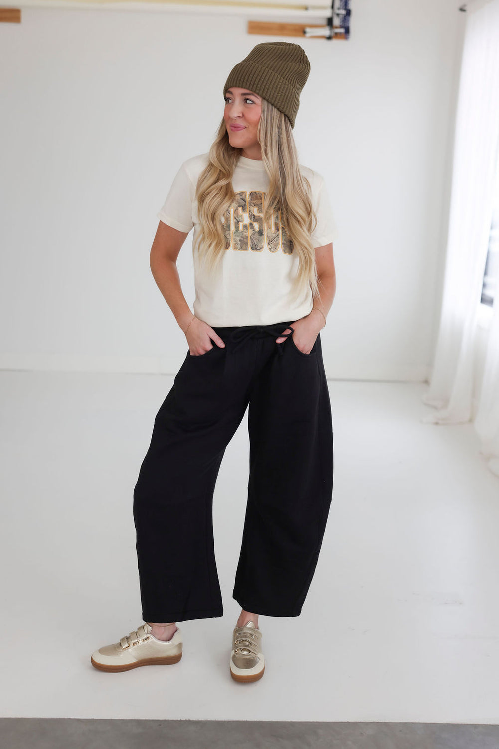 Rae Barrel Sweatpants