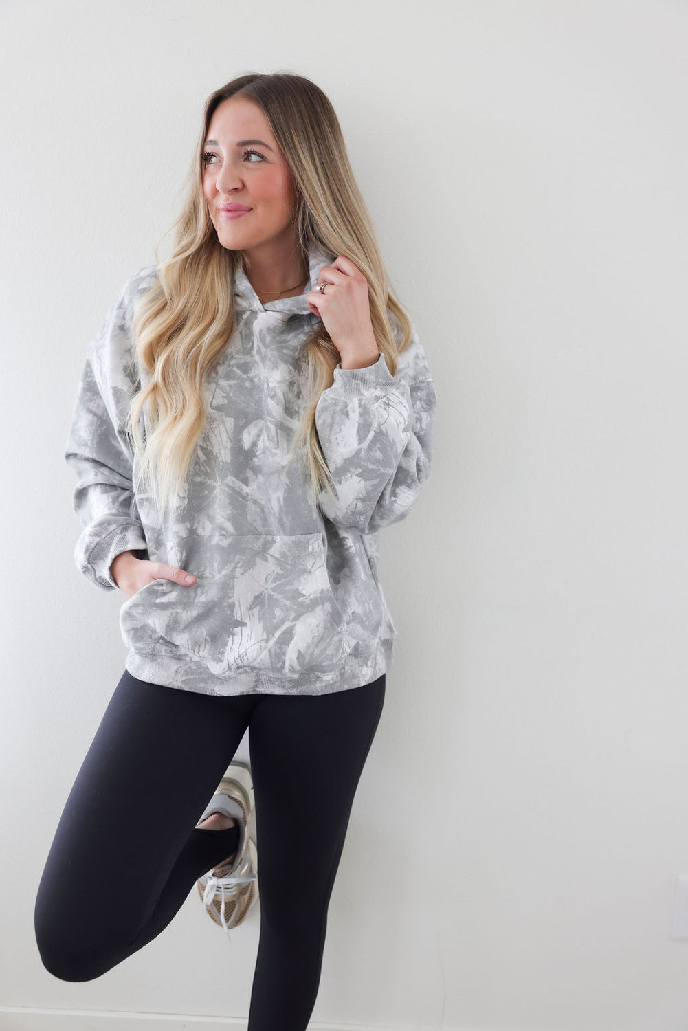 Fog Camo Hoodie by Lily & Lottie