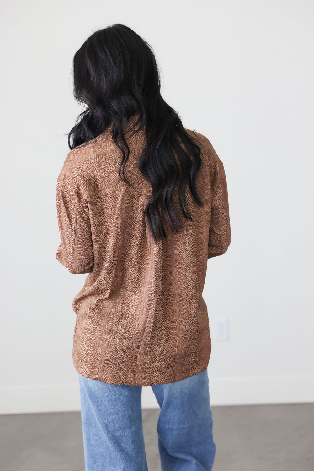 Klay Snake Print Shirt