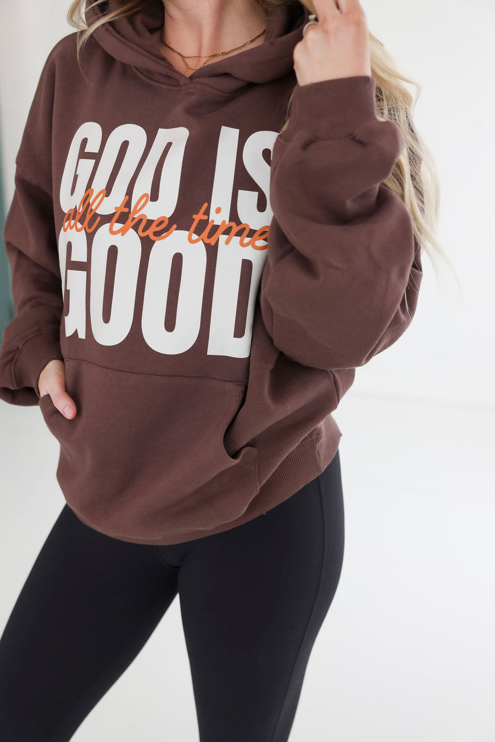 God Is Good All The Time Graphic Hoodie