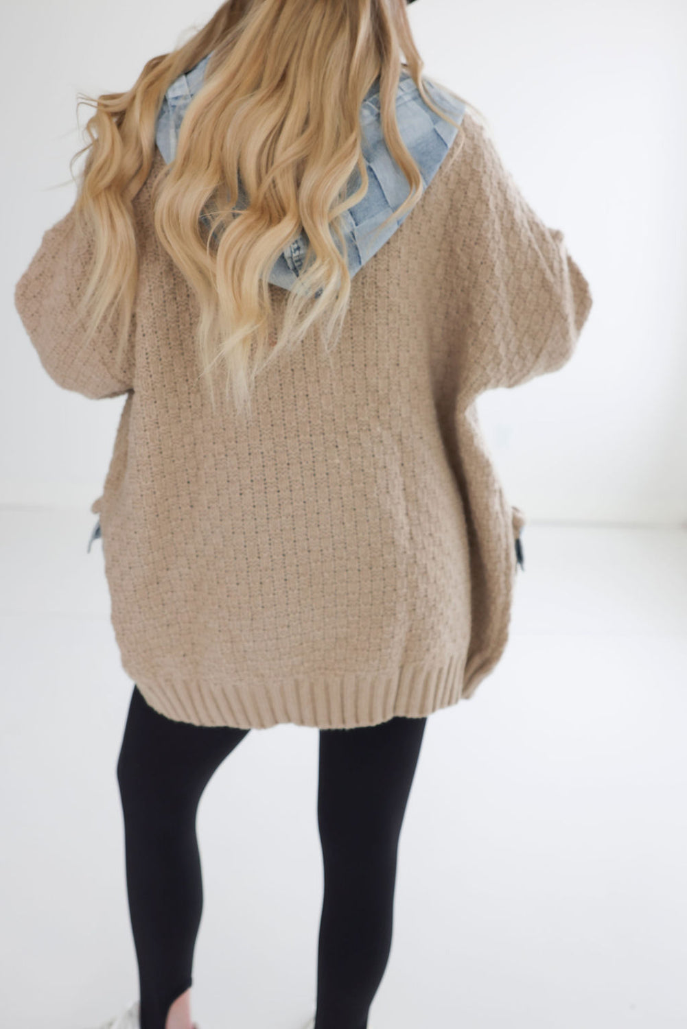 Tony Checkered Knit Cardigan