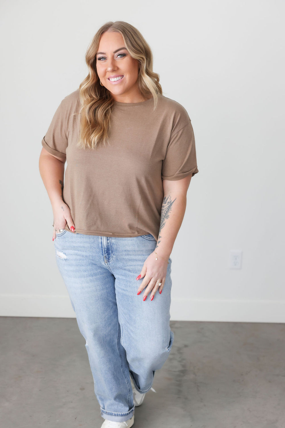 Brooklin Tee by Lily and Lottie