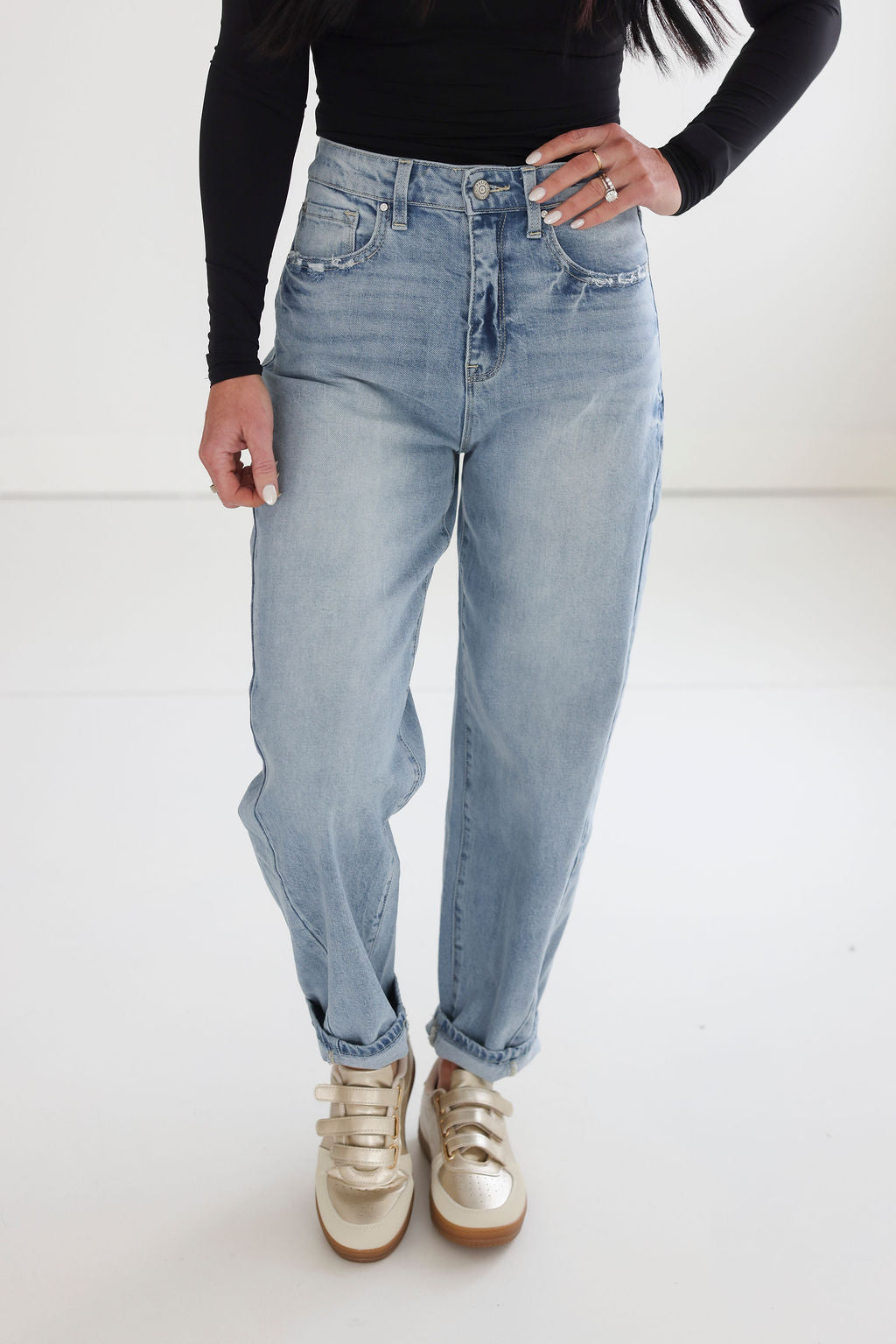 image of Madi Petra Barrel Leg Jeans