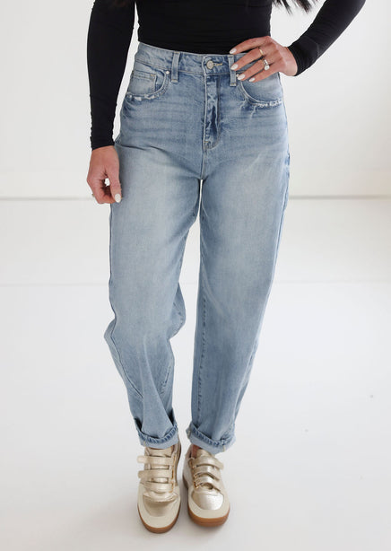 Madi Petra Barrel Leg Jeans product view