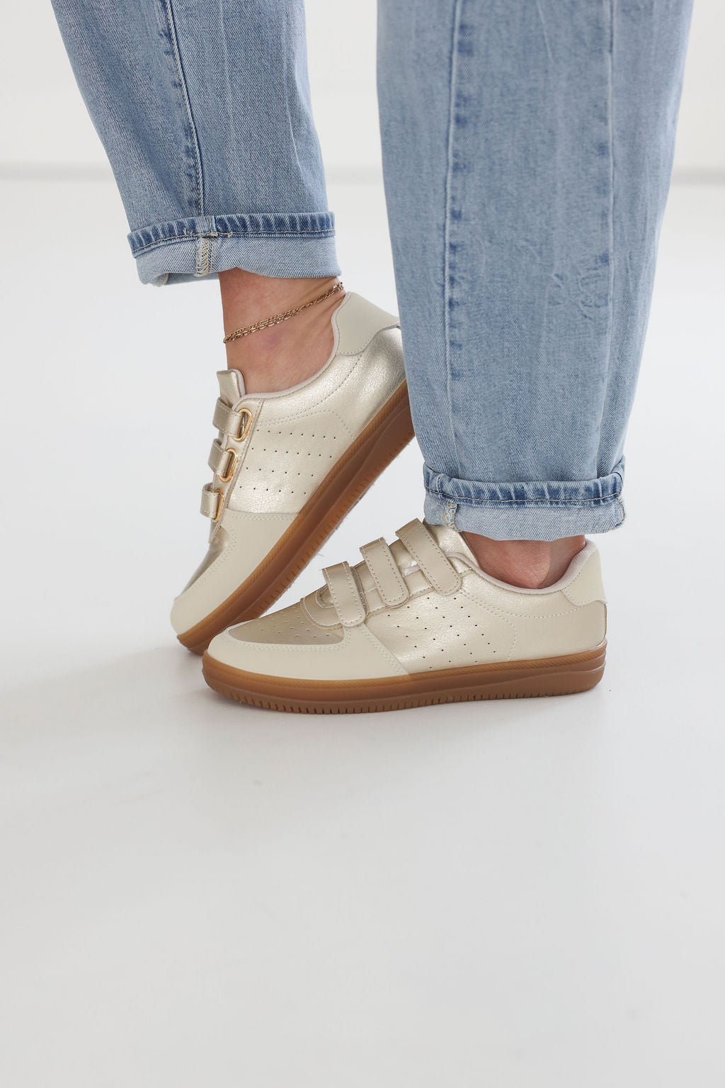 image of Giana Velcro Strap Sneakers