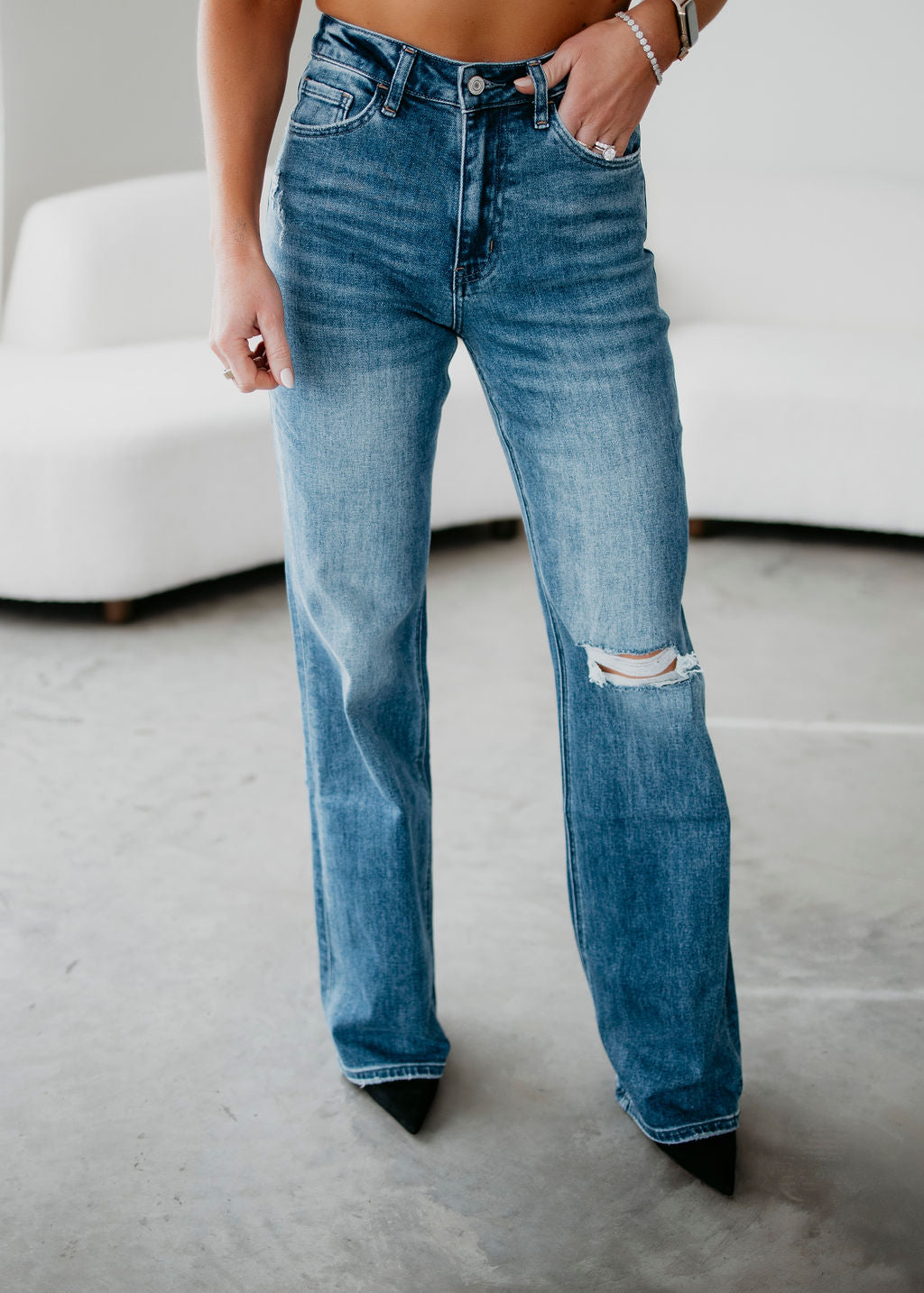 image of Jessi Vervet High Rise Jean