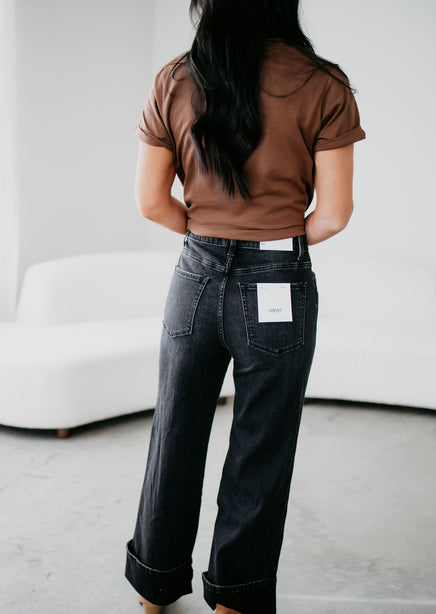 Stormie Vervet Cuffed Jeans