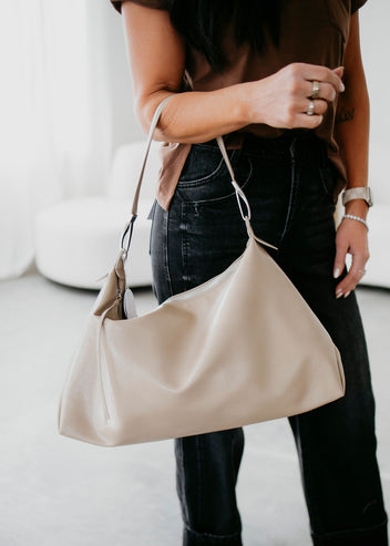 Charlie Vegan Leather Shoulder Bag